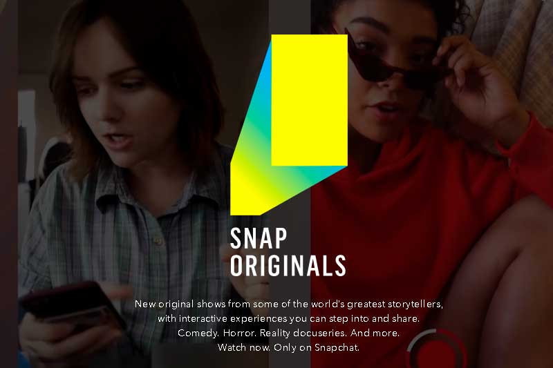snap originals servicio para impulsar nuevos usuarios en snapchat